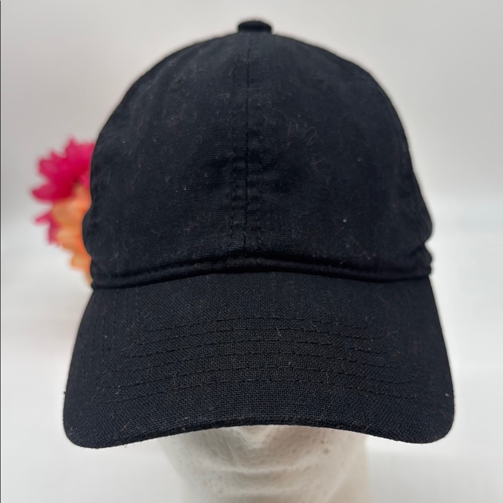 Plain Black Baseball Cap